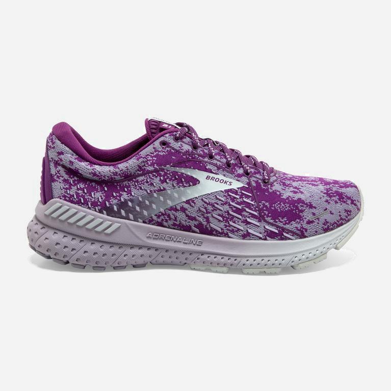 Brooks Adrenaline Gts 21 Israel - Women's Walking Shoes - Purple/Wood Violet/Lavender/Blue (28091-YB